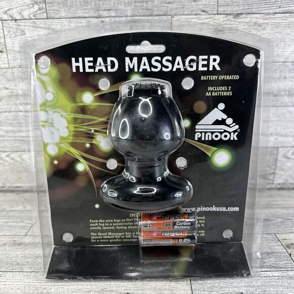 Pinook Battery Powered Head Massager Deep Tissue Muscle Vibrating Relaxing New - Picture 2 of 3